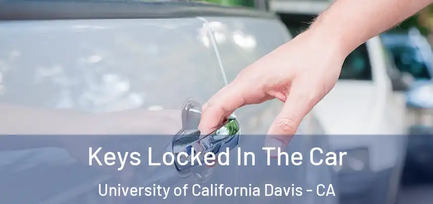  Keys Locked In The Car University of California Davis - CA