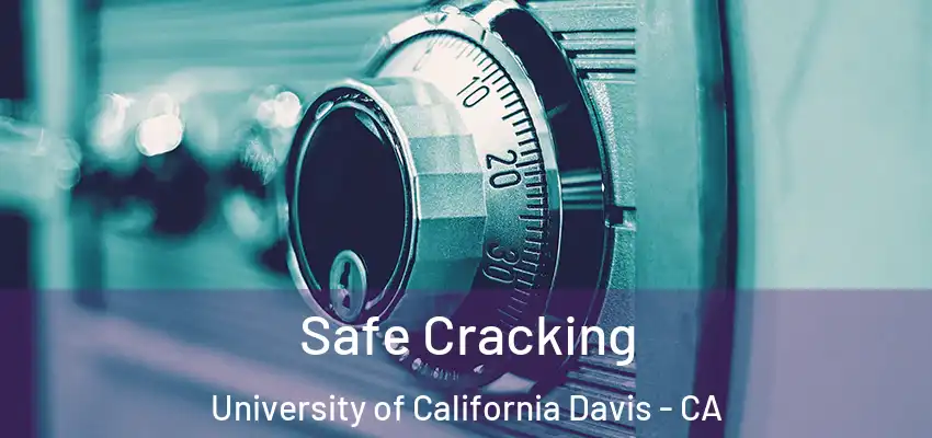  Safe Cracking University of California Davis - CA